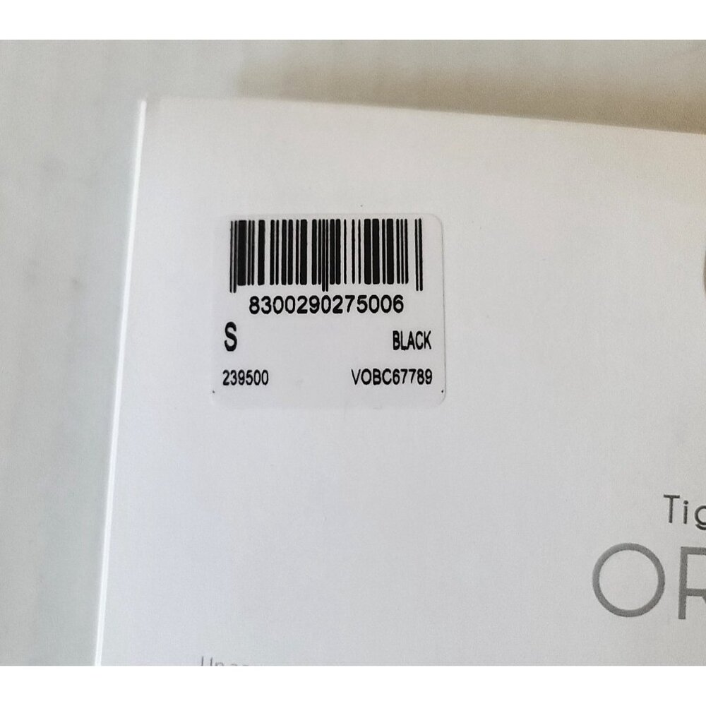 OROBLU Deluxe Tights 20 Denier Size S Black With Metallic Threads VOBC67789 NEW - Picture 10 of 12